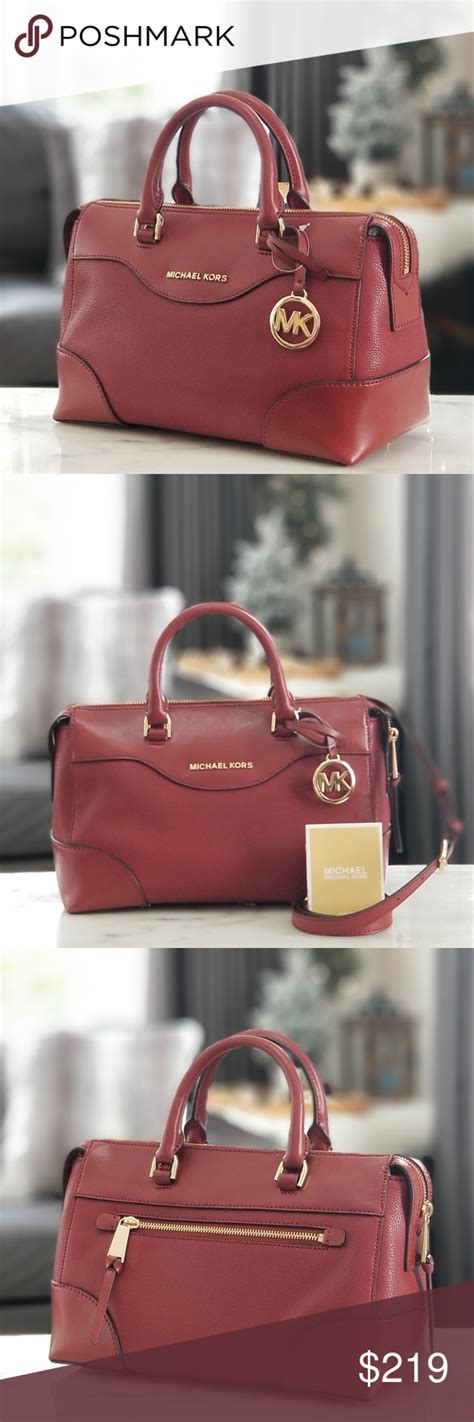 what color is dark atlantic michael kors|Maya Small Pebbled Leather Satchel .